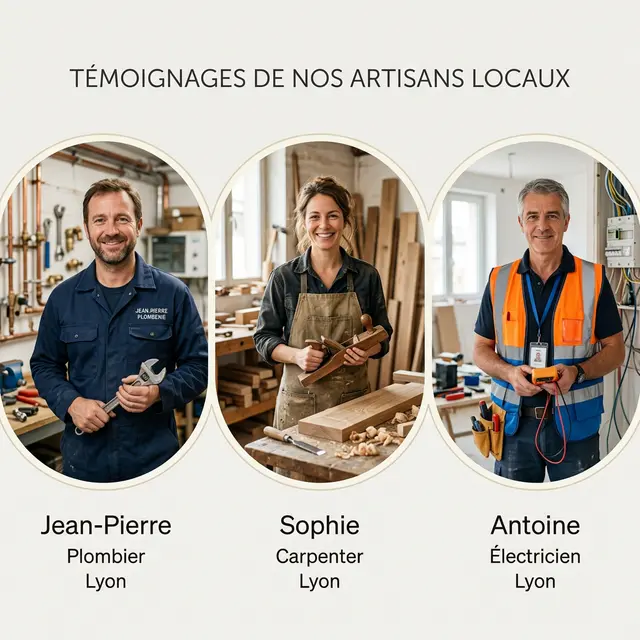 +150 artisans satisfaits de leur site internet Local Business Boost
